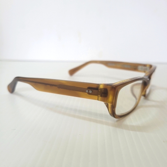 Superdry Dean glasses rectangle frames funky artsy yellow 56 17 135 - Picture 6 of 11